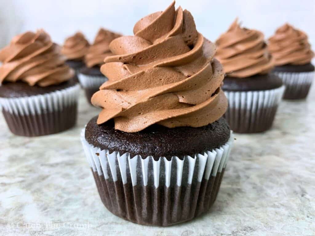 sourdough chocolate cupcakes