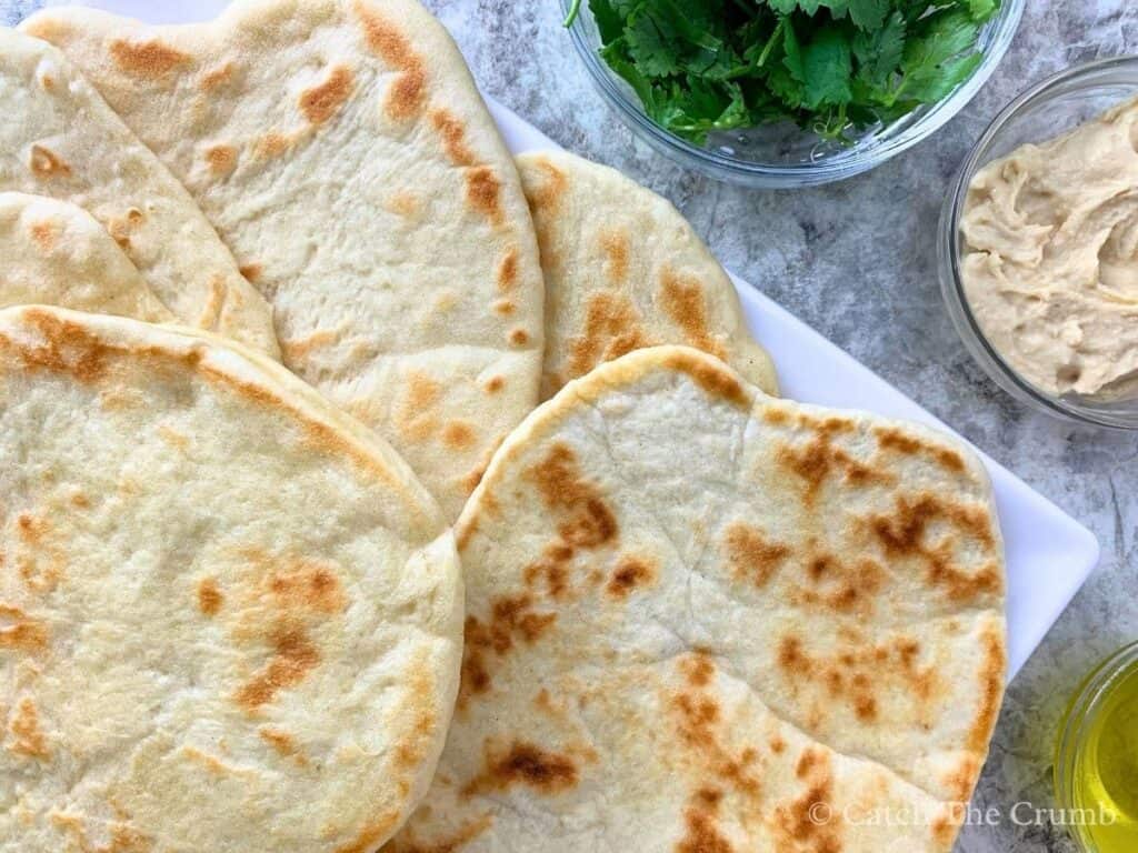 sourdough discard naan