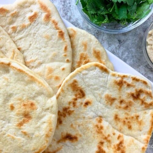 sourdough discard naan