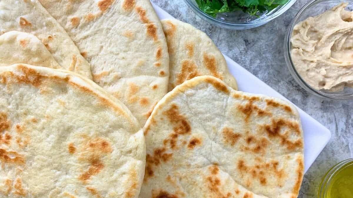 sourdough discard naan