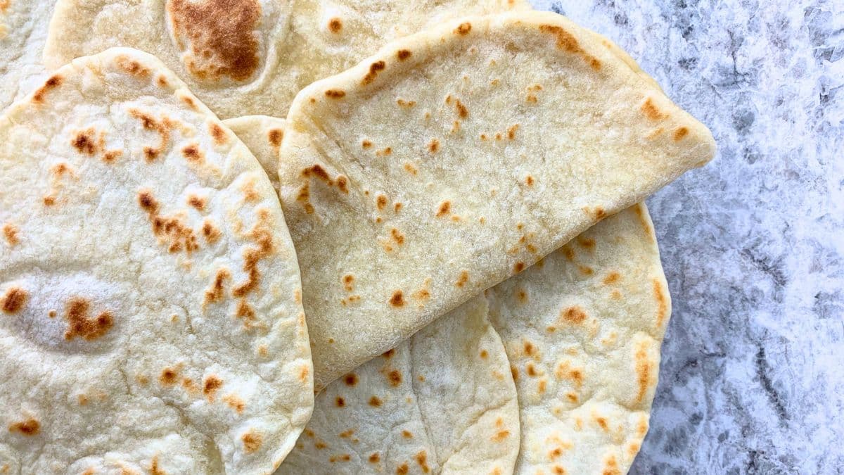 sourdough discard tortillas