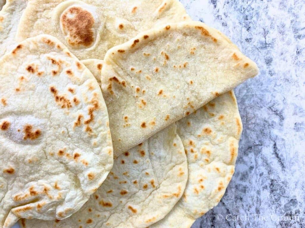 sourdough discard tortillas