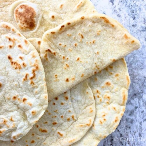 sourdough discard tortillas
