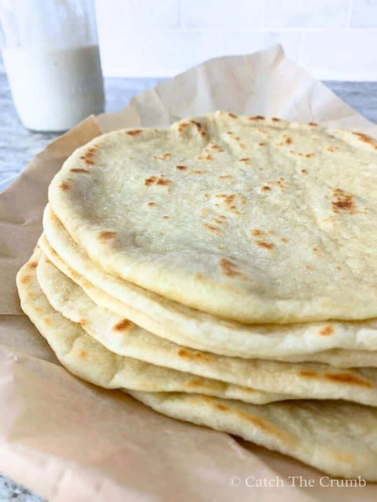 sourdough discard tortillas